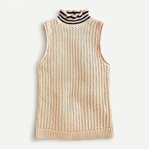 J. Crew Sleeveless Turtleneck Sweater